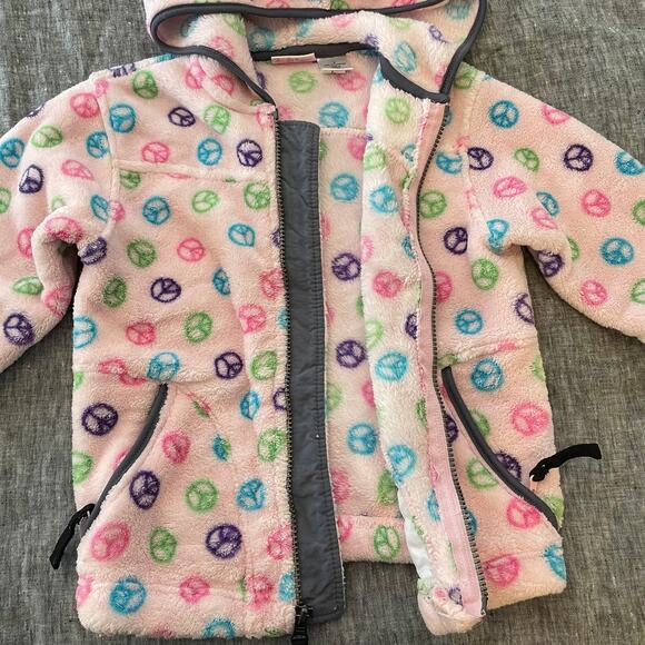 Rugged Bear Girls Fleece Zip Up Hoodie - Picture 2 of 10